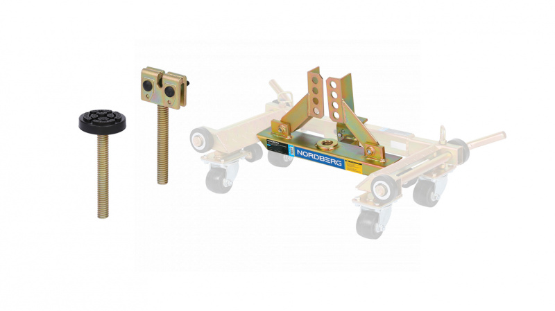 Набор насадок для тележки под колесо N3S8 NORDBERG N3SK
