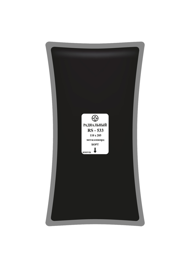 Пластырь RS-533 м/корд 110х205мм