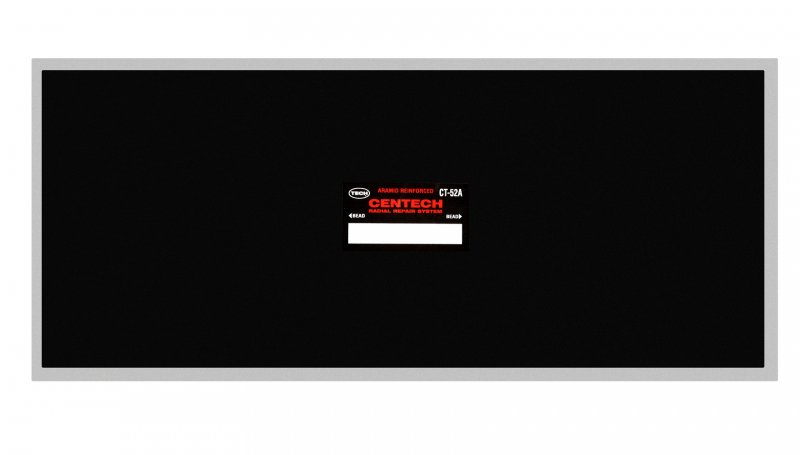 Заплата корд.250x565мм (3шт) Tech CТ-52 190BK