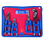 МАСТАК Набор пассатижей, плоскогубцев и бокорезов, в футляре на молнии, 4 предмета 03-4Z
