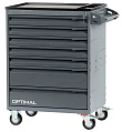 Тележка инструментальная, 7 выдвижных ящиков OPTIMAL NT217